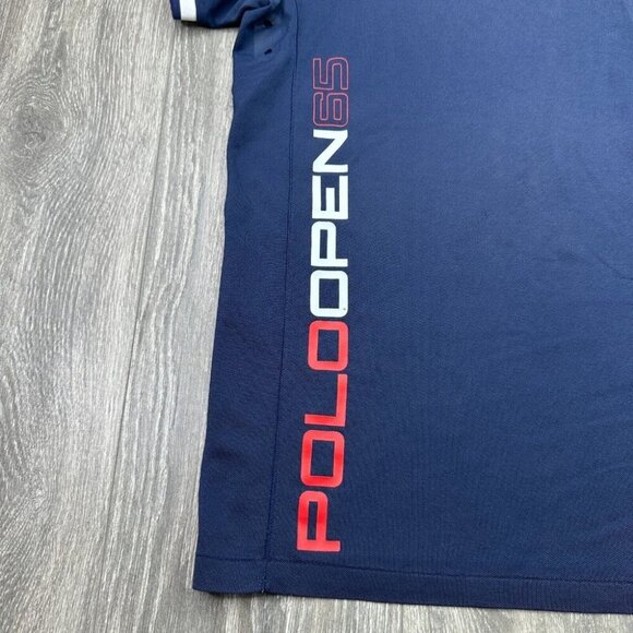 Ralph Lauren Polo Open 65 Shirt USA Offshore Sailing Team Mens Large Blue Preppy - Picture 5 of 16